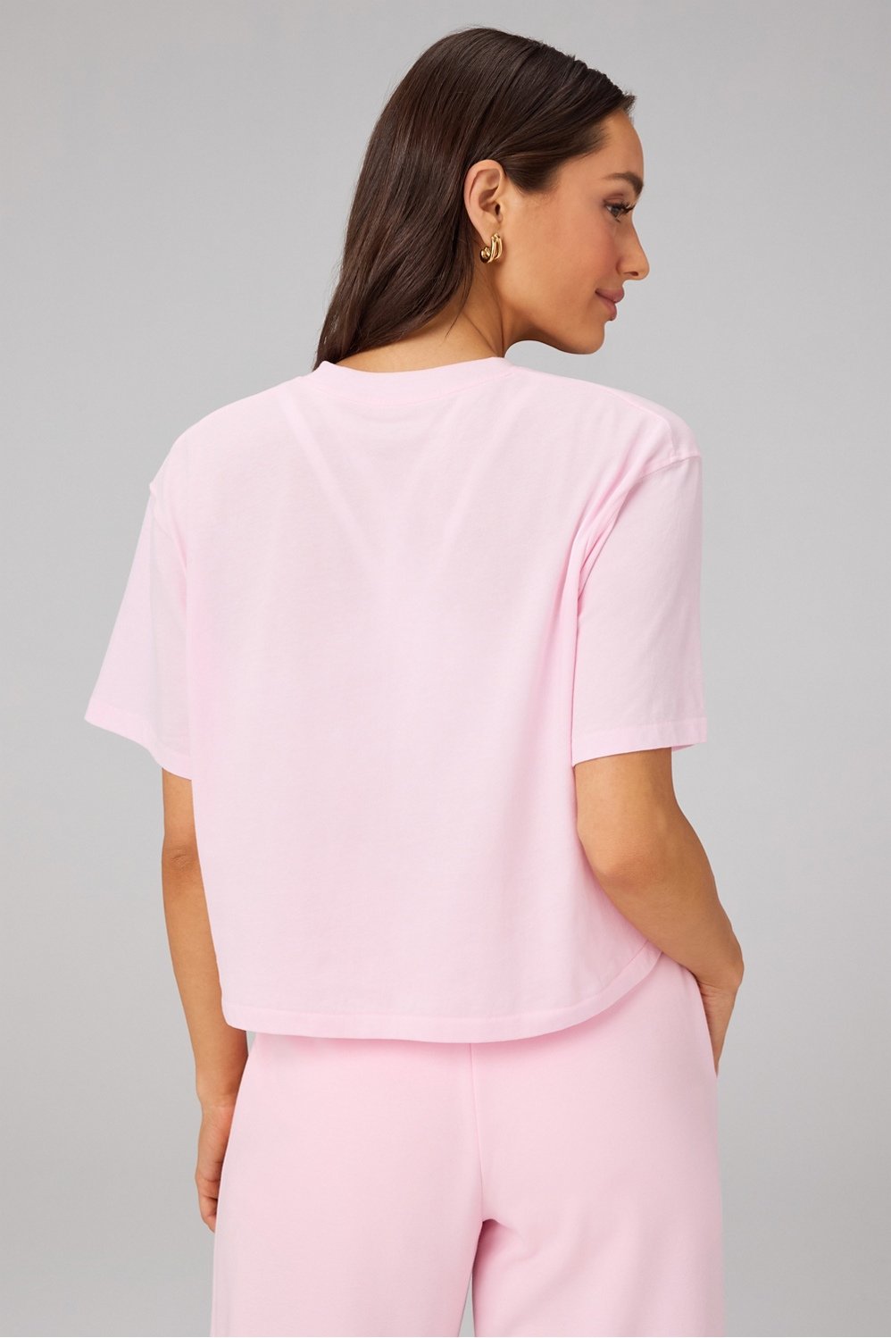 Fabletics 100% Cotton Boxy Tee