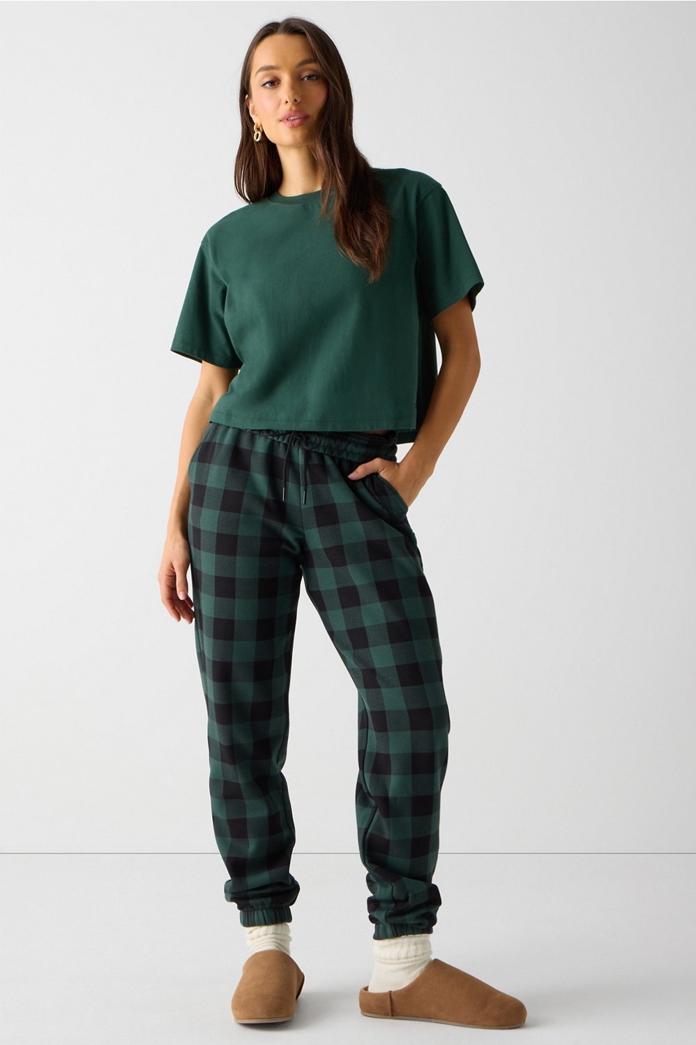 Fabletics 100% Cotton Boxy Tee