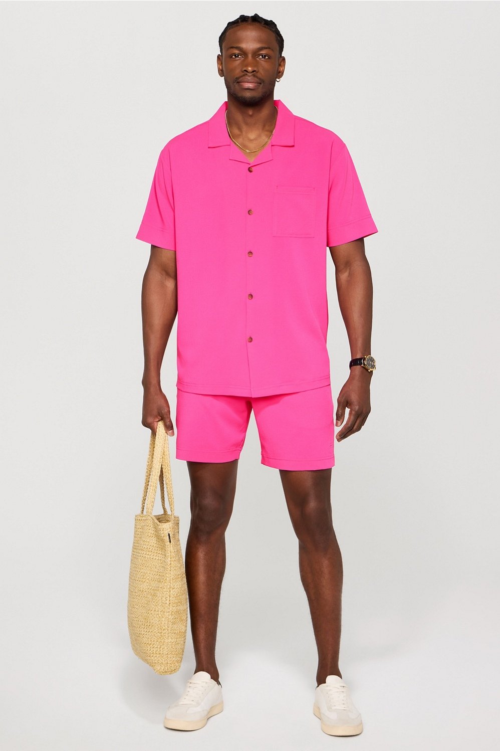 Fabletics The Cabana Button Up
