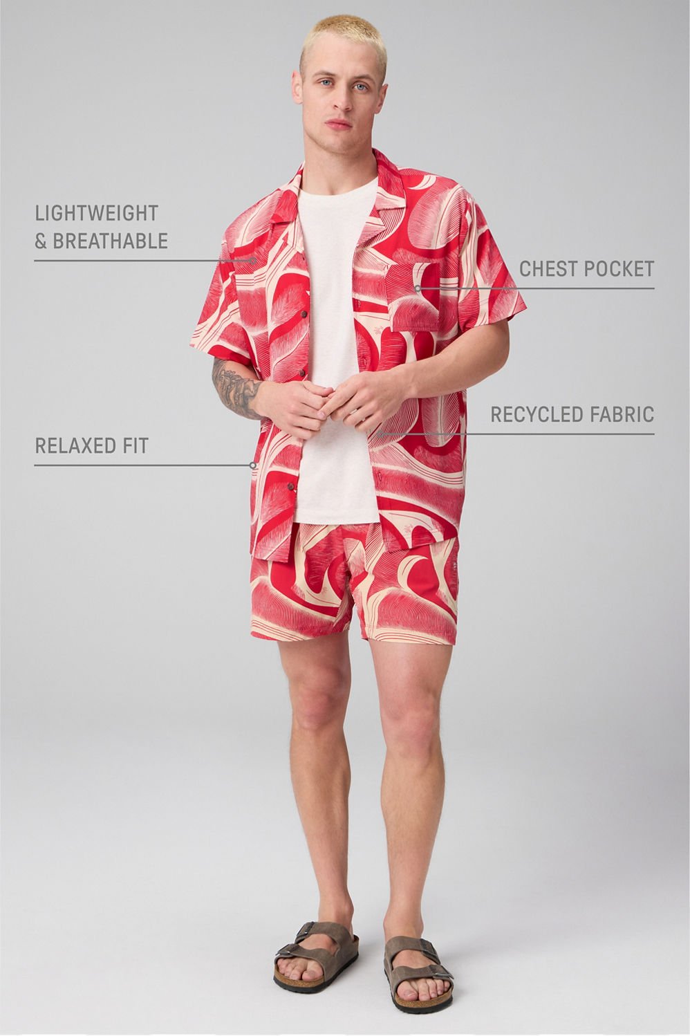 Fabletics The Cabana Button Up
