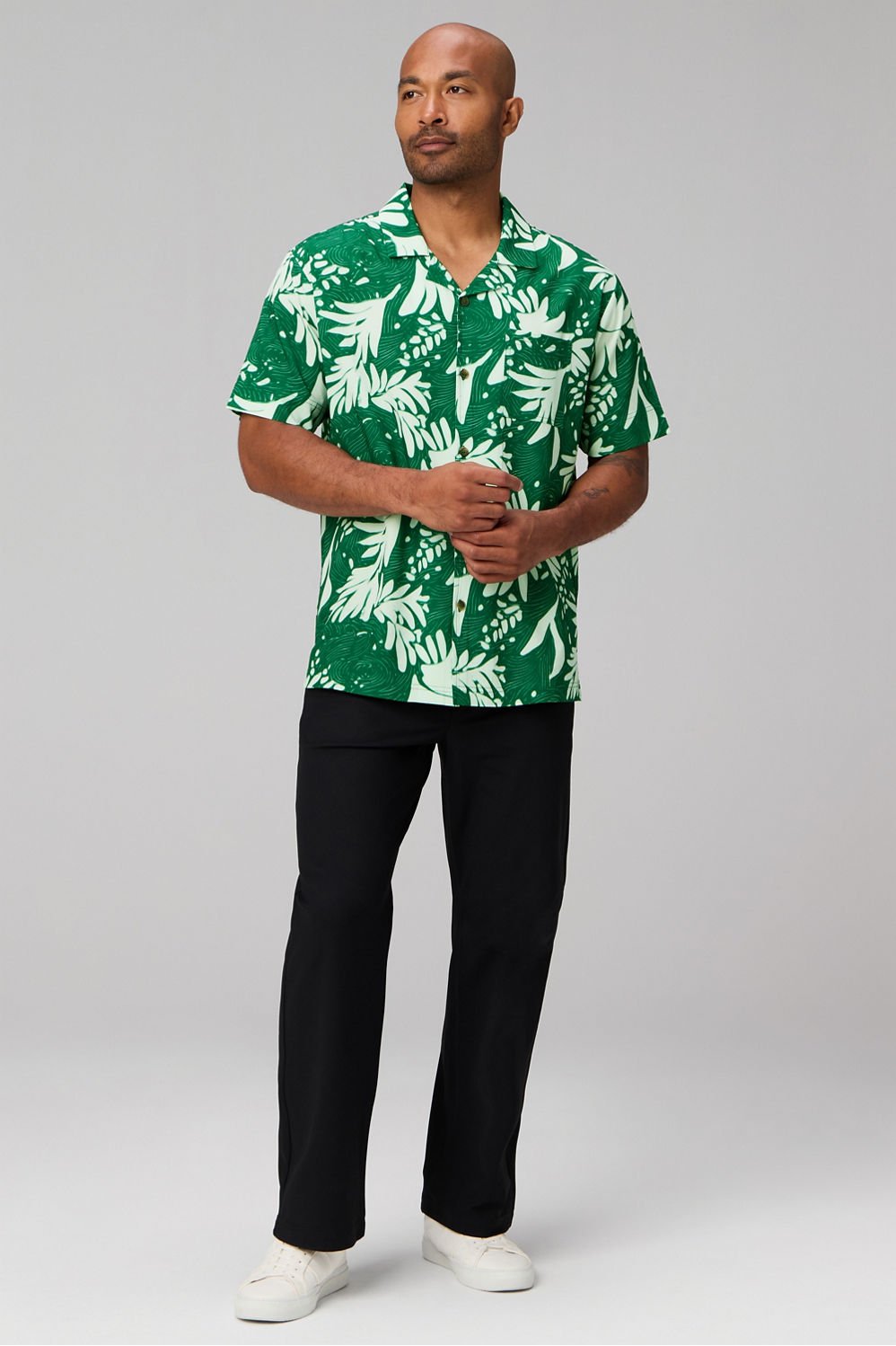 Fabletics The Cabana Button Up