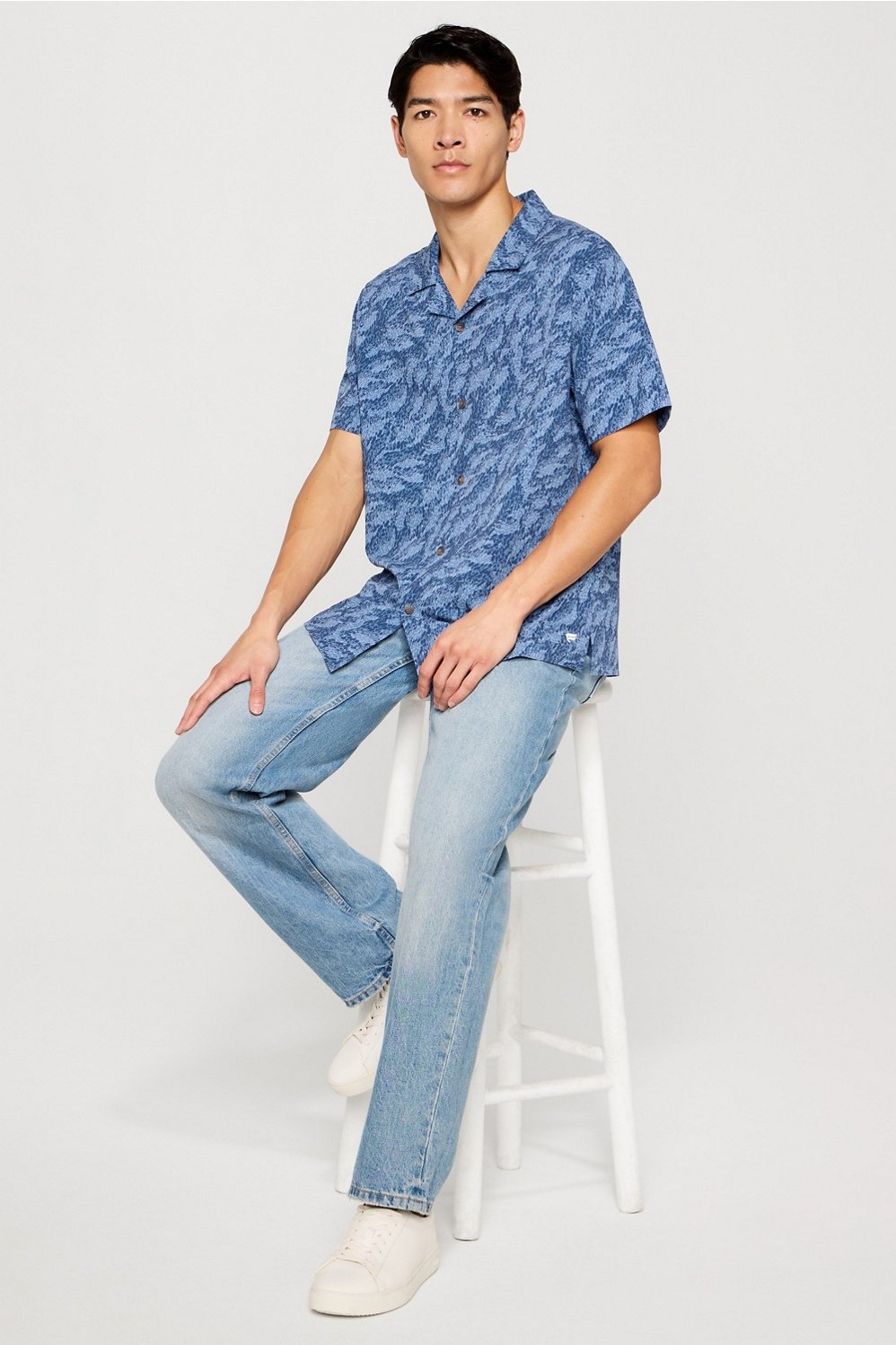 Fabletics The Cabana Button Up