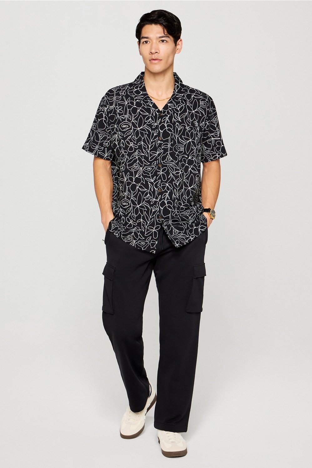 Fabletics The Cabana Button Up