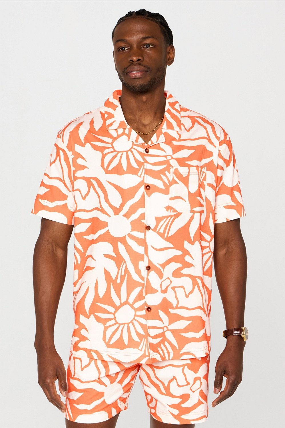 Fabletics The Cabana Button Up