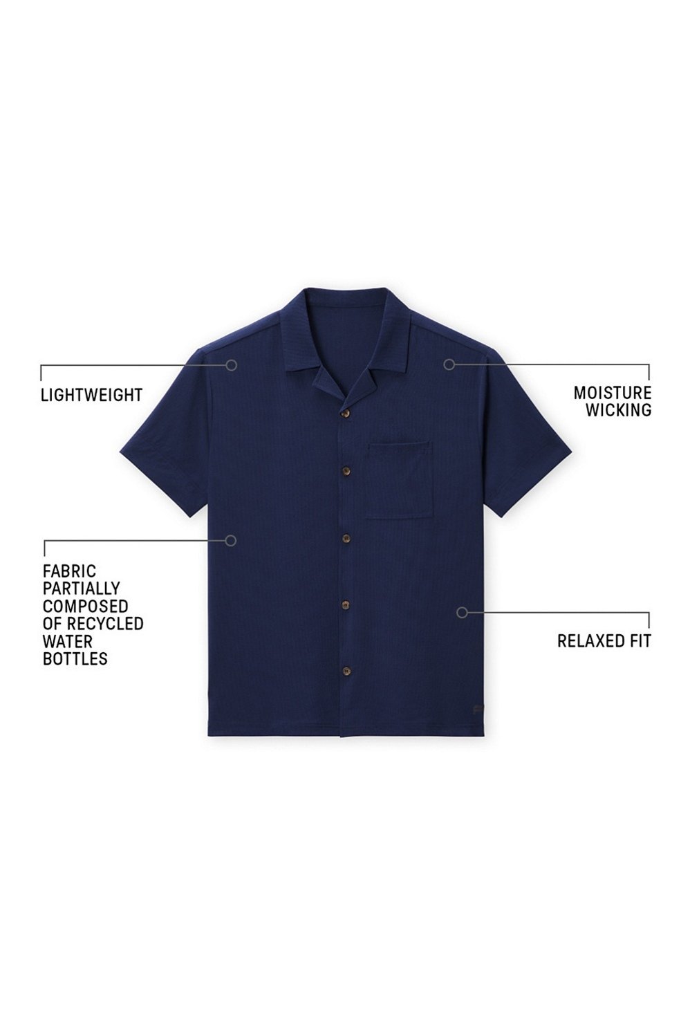 Fabletics The Cabana Button Up