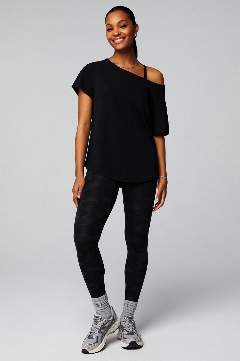 Fabletics 100% Cotton Oversized Tee