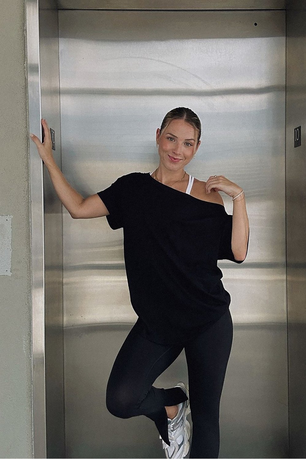 Fabletics 100% Cotton Oversized Tee