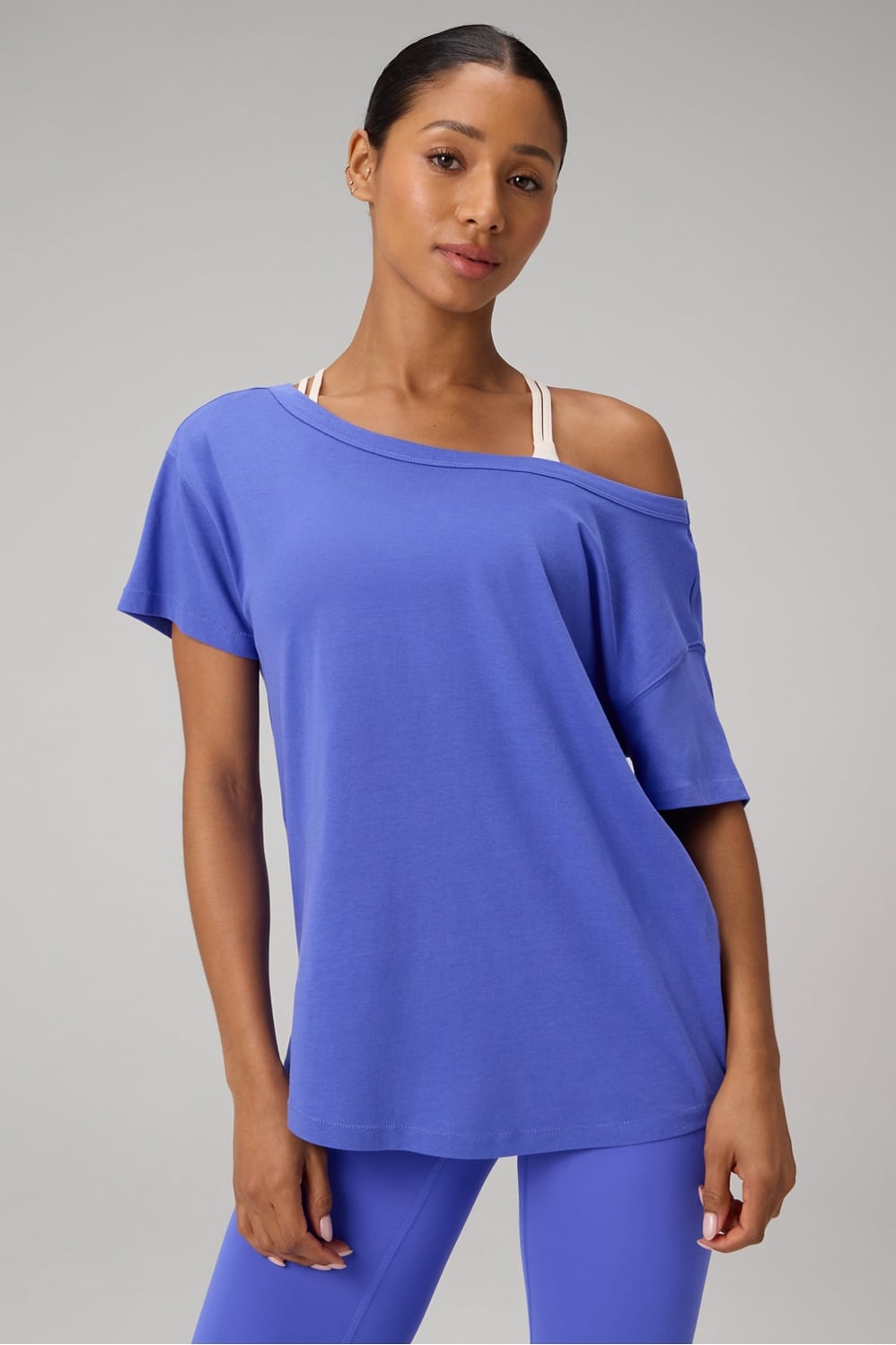 Fabletics 100% Cotton Oversized Tee