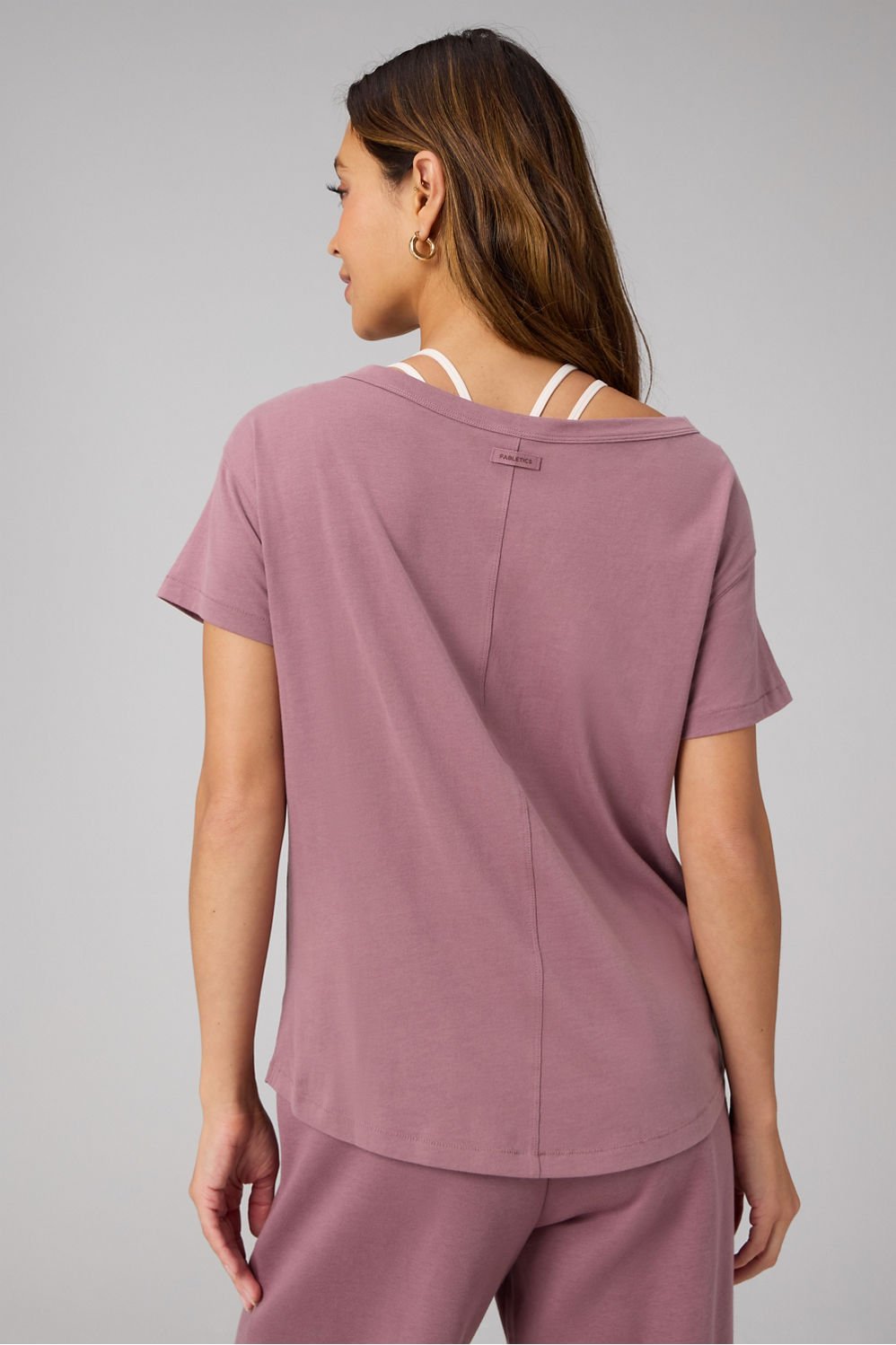 Fabletics 100% Cotton Oversized Tee