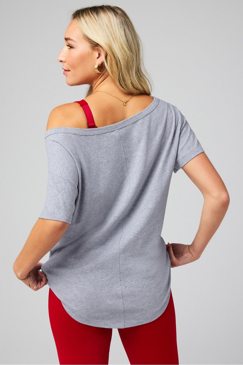 Fabletics 100% Cotton Oversized Tee