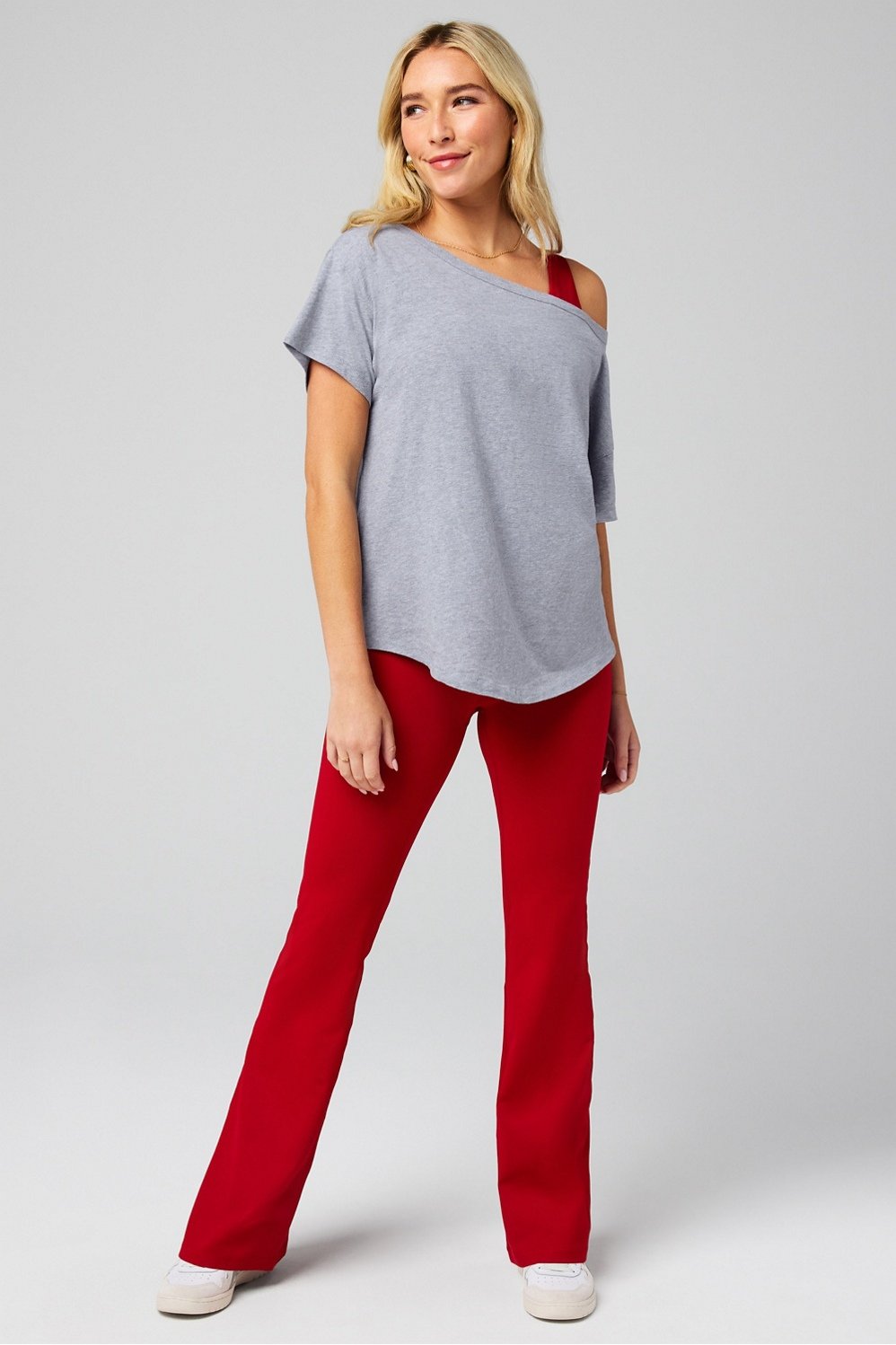 Fabletics 100% Cotton Oversized Tee