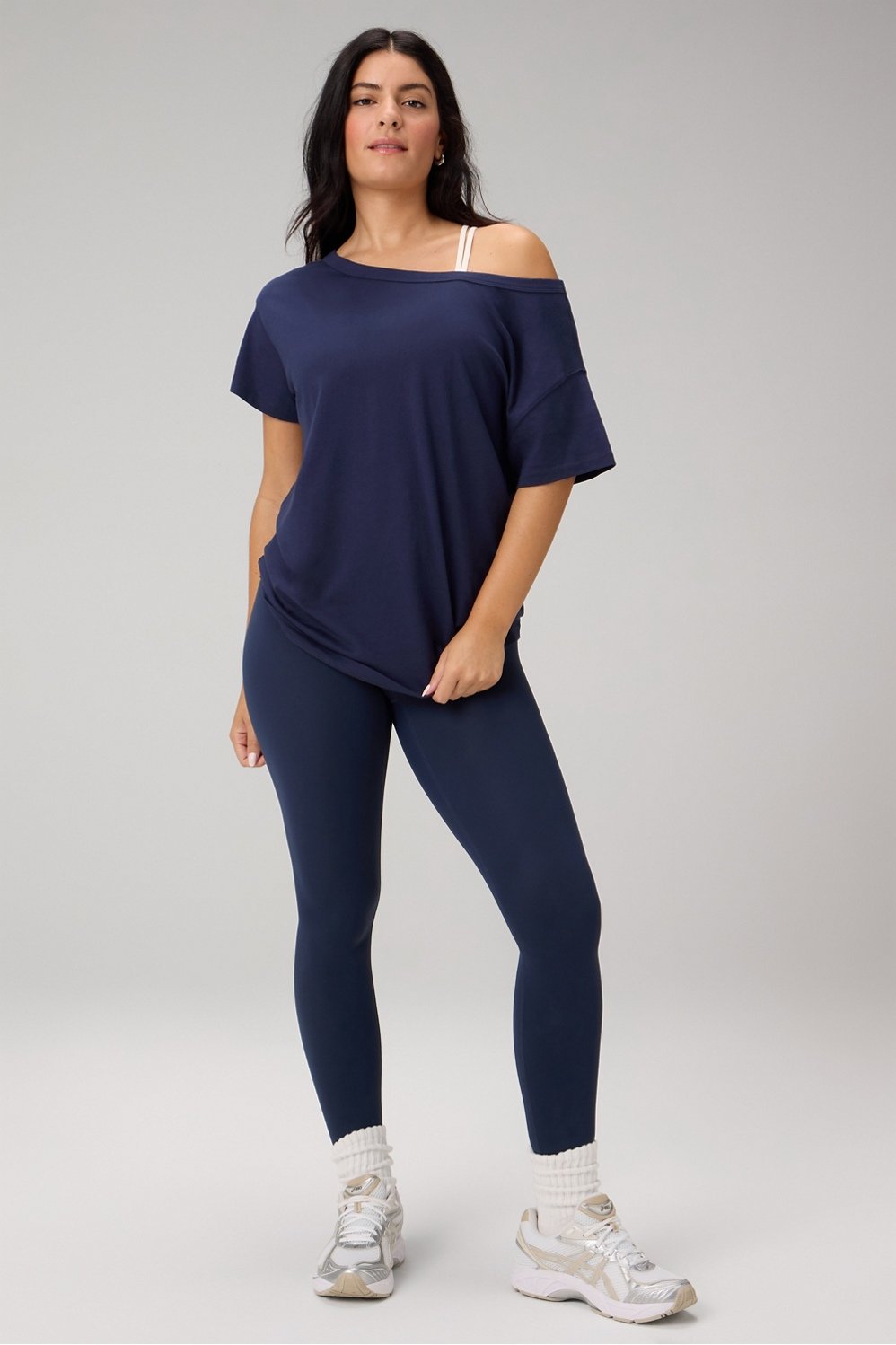 Fabletics 100% Cotton Oversized Tee
