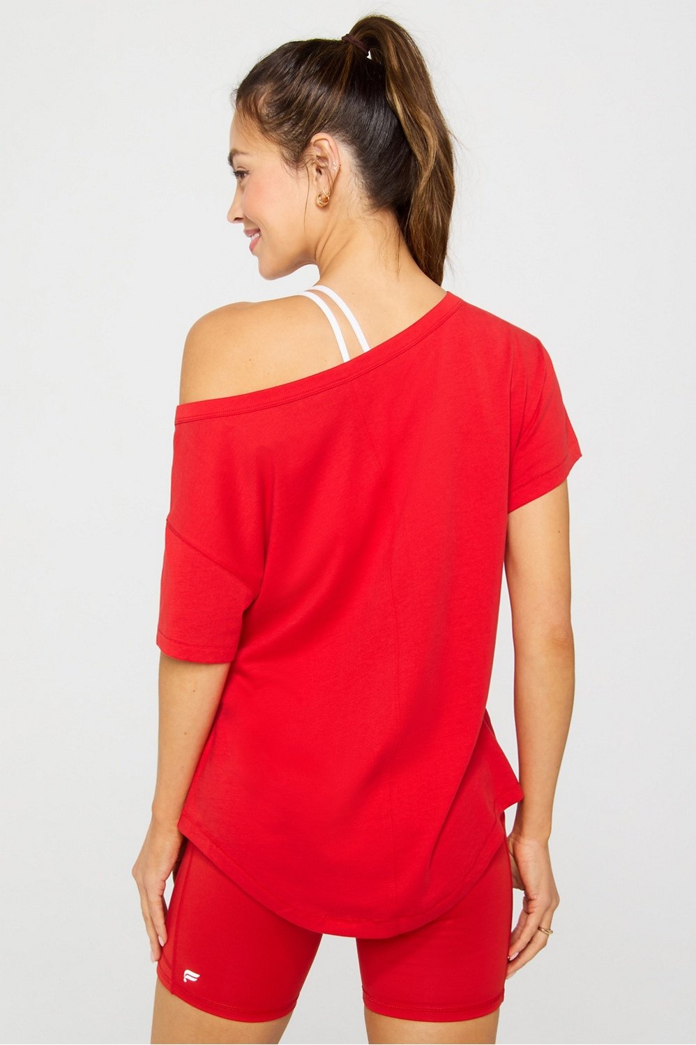 Fabletics 100% Cotton Oversized Tee