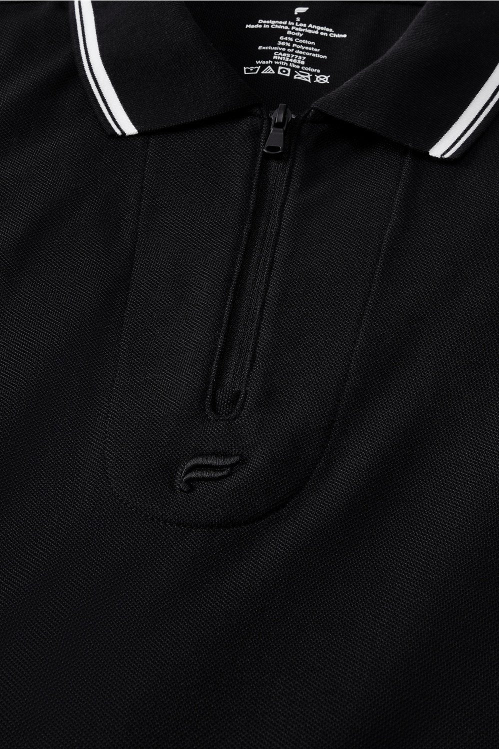 Fabletics The Dash Quarter Zip Polo