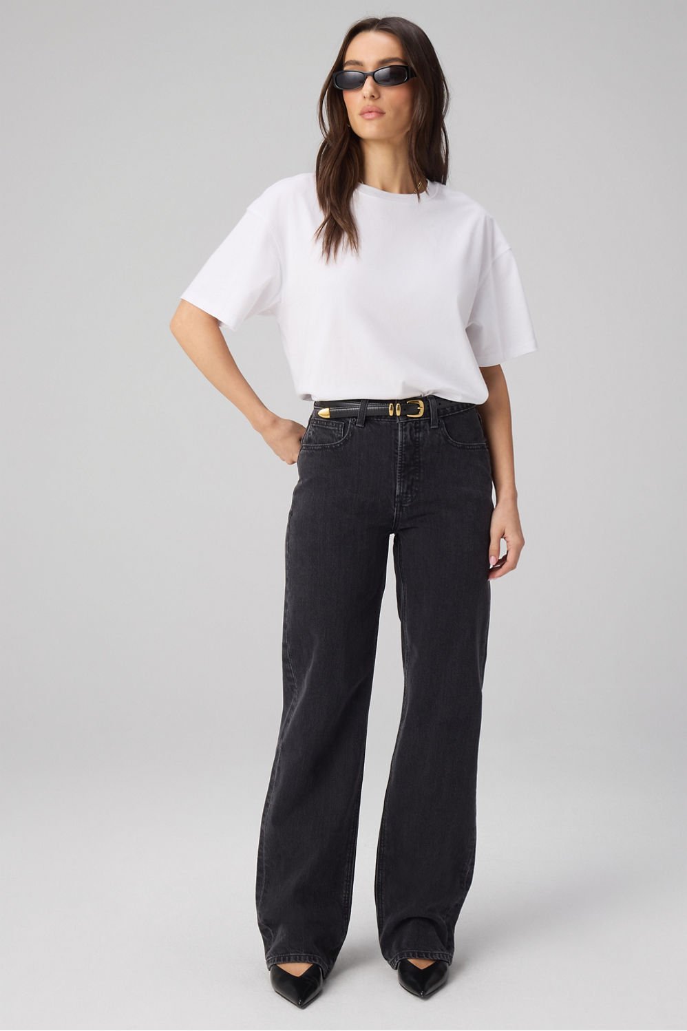 Fabletics 100% Cotton Boyfriend Short-Sleeve Tee