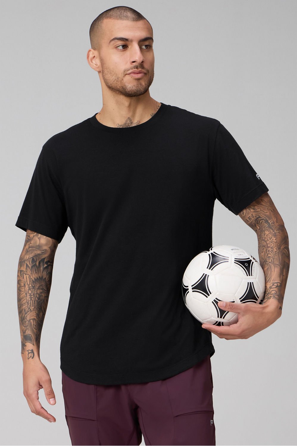 Fabletics The 24-7 Tee (Curved Hem)