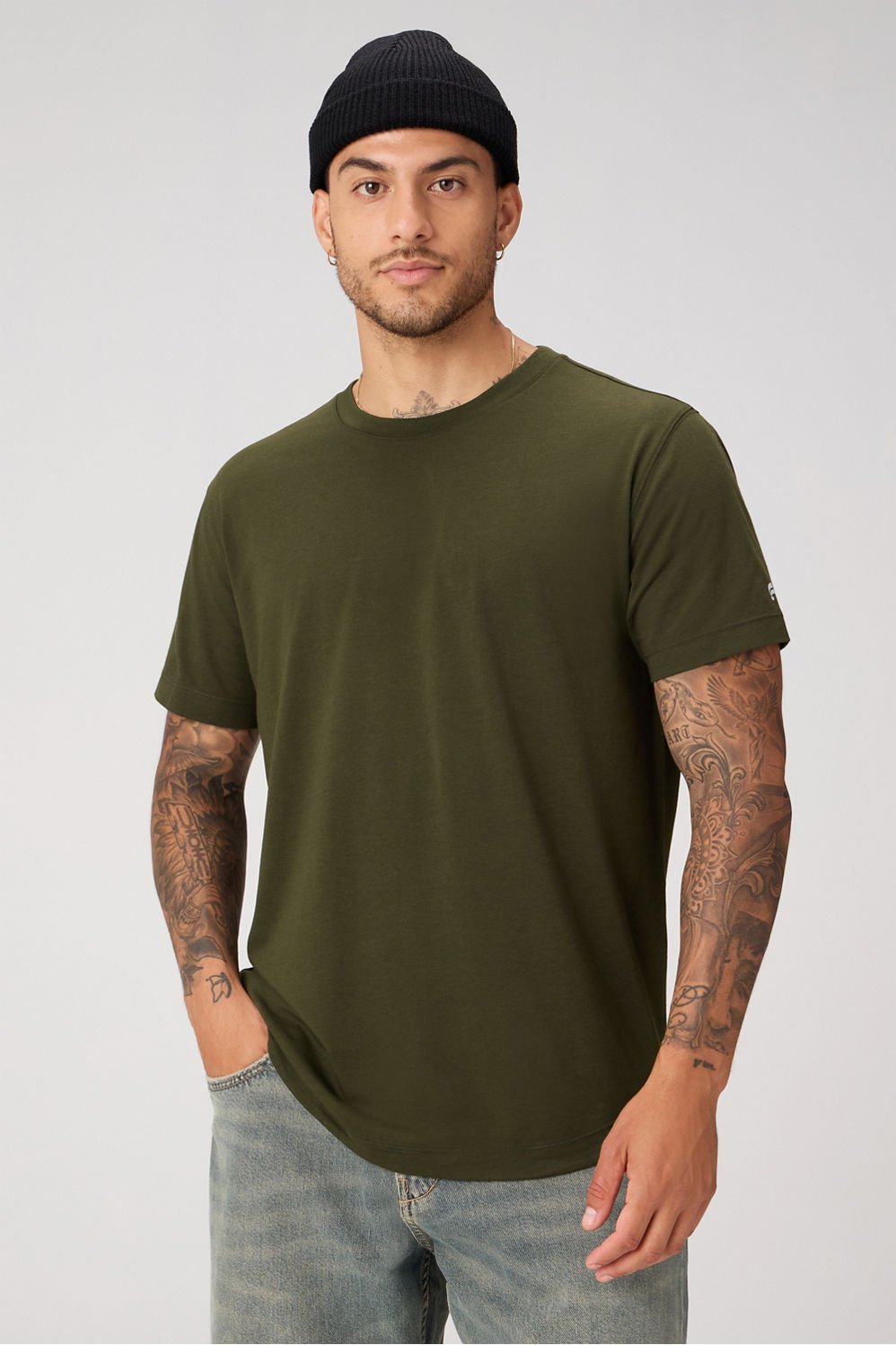 Fabletics The 24-7 Tee (Curved Hem)