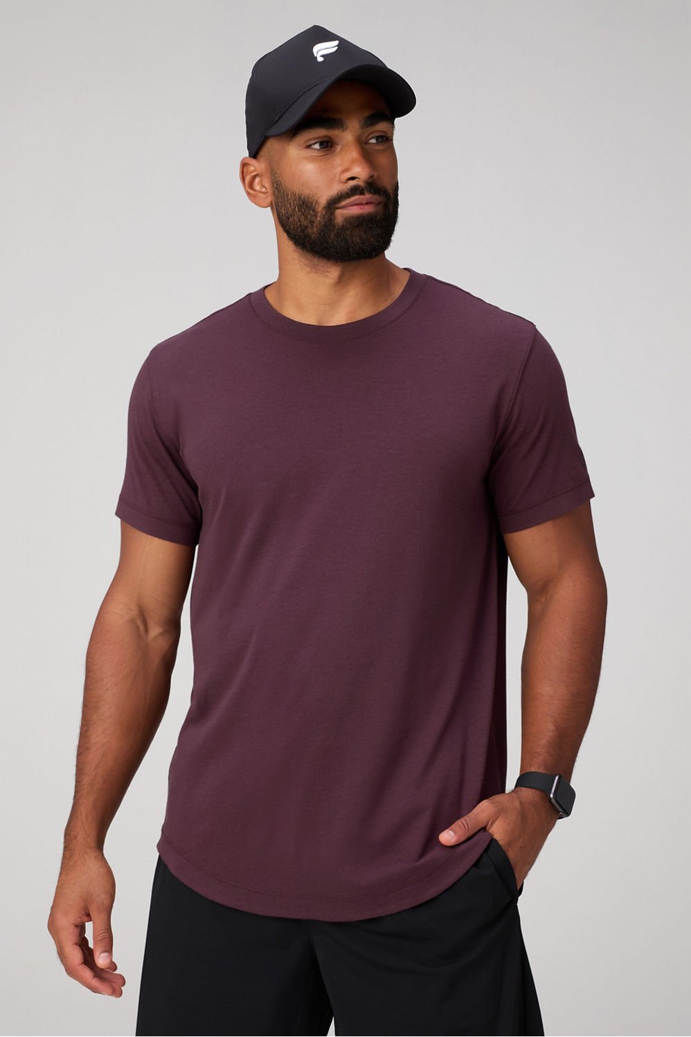 Fabletics The 24-7 Tee (Curved Hem)