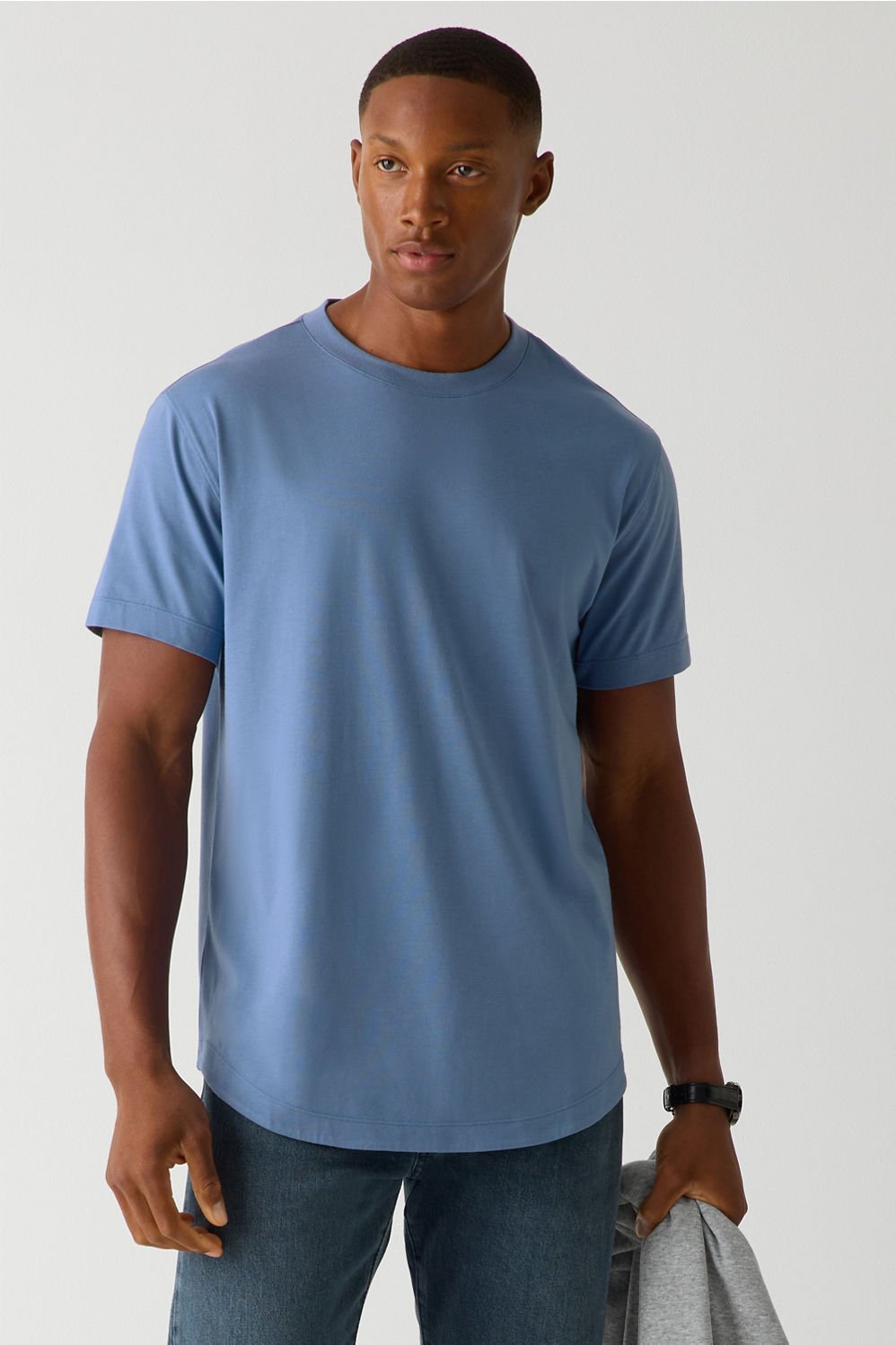 Fabletics The 24-7 Tee (Curved Hem)