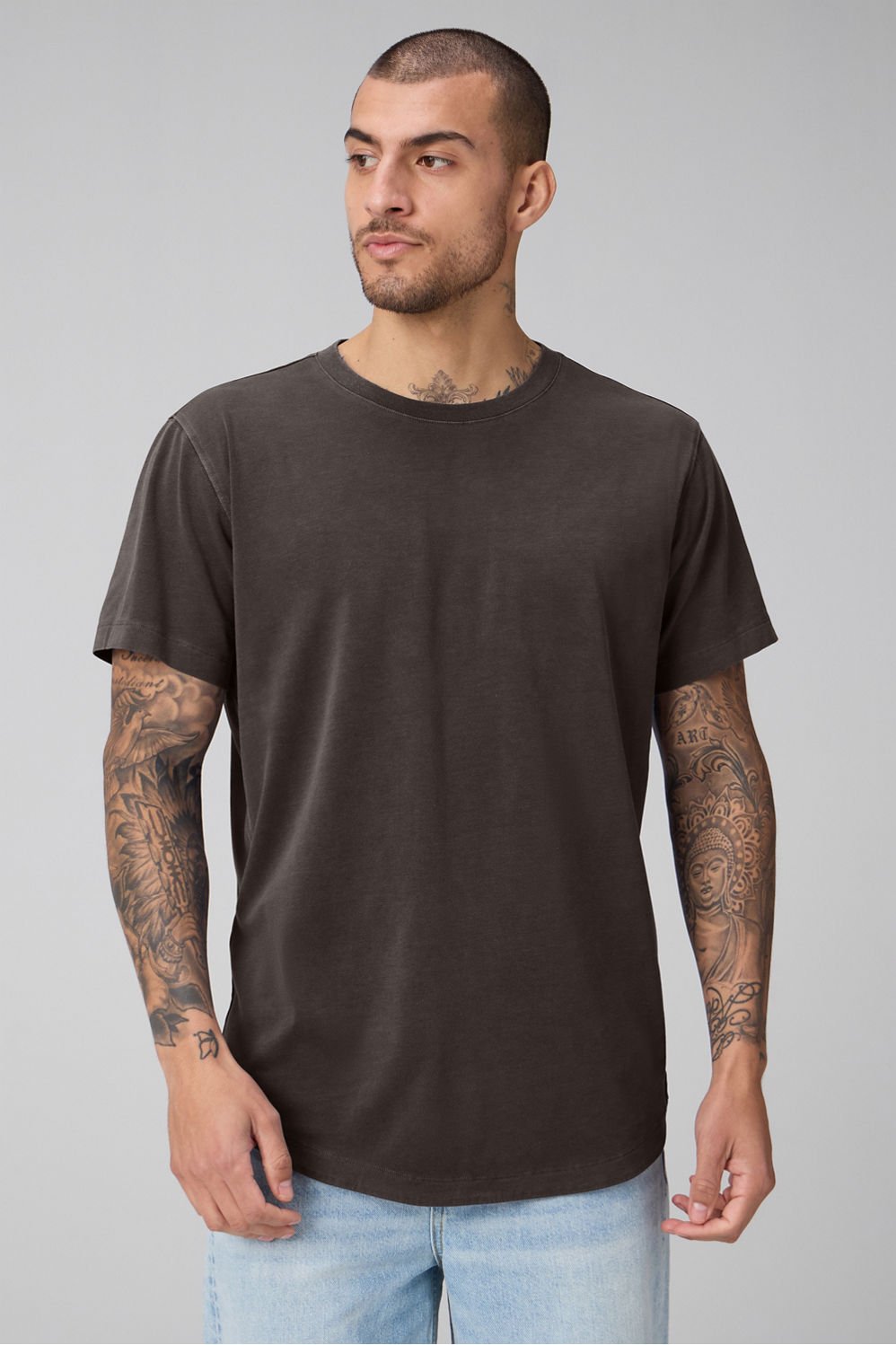 Fabletics The 24-7 Tee (Curved Hem)