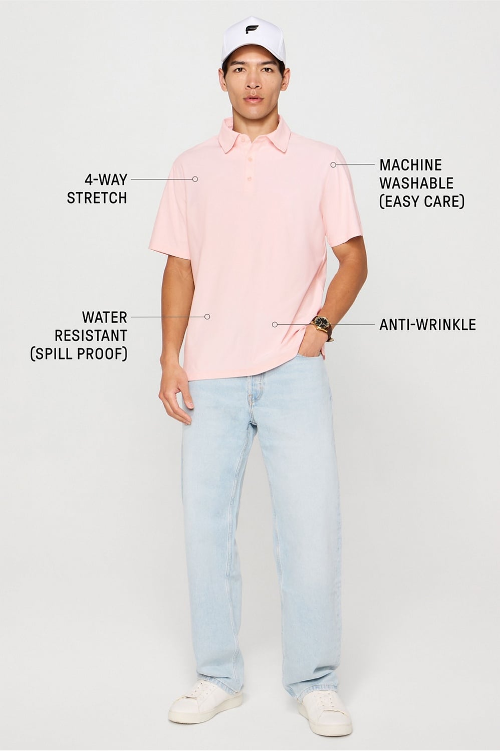 Fabletics The Don Golf Polo