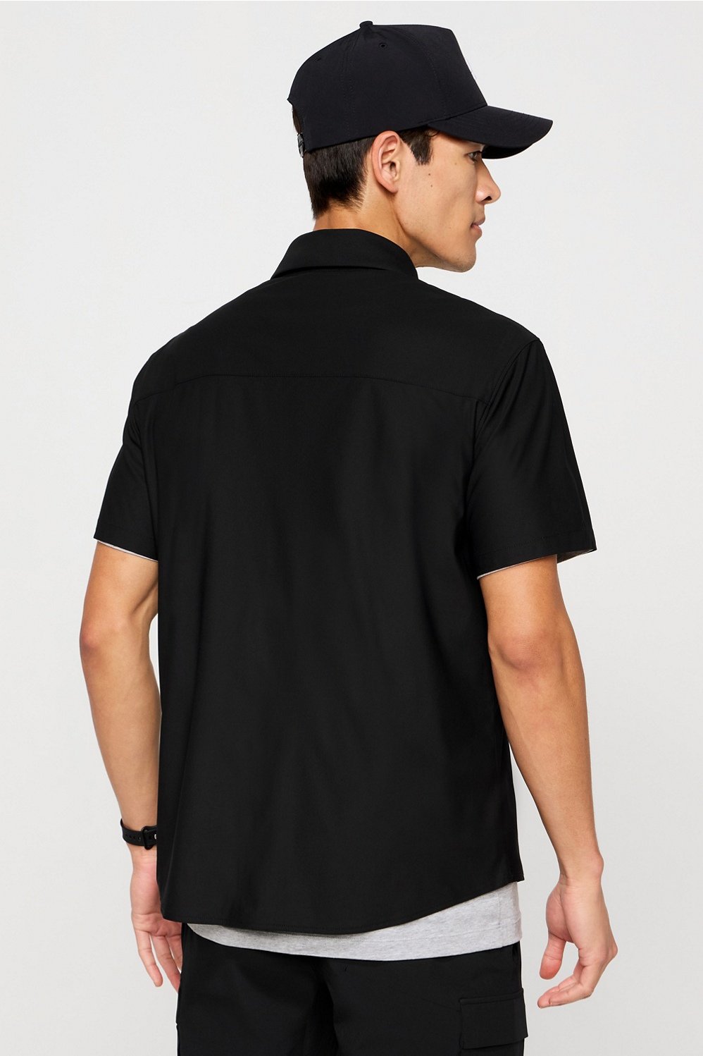 Fabletics The Don Short Sleeve Button Up