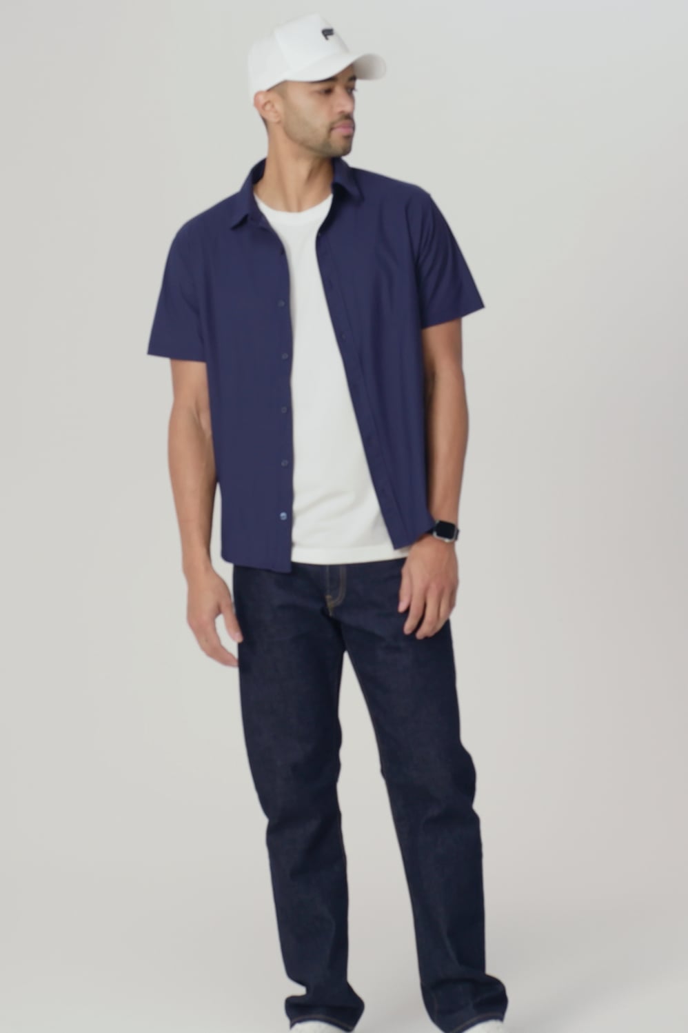 Fabletics The Don Short Sleeve Button Up