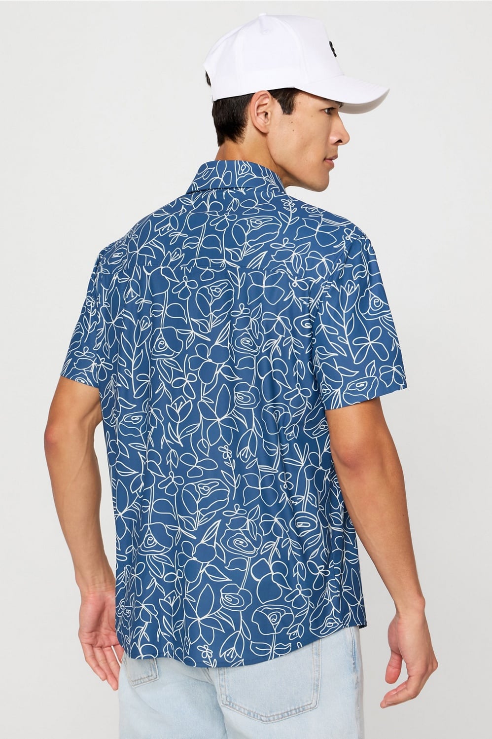 Fabletics The Don Short Sleeve Button Up