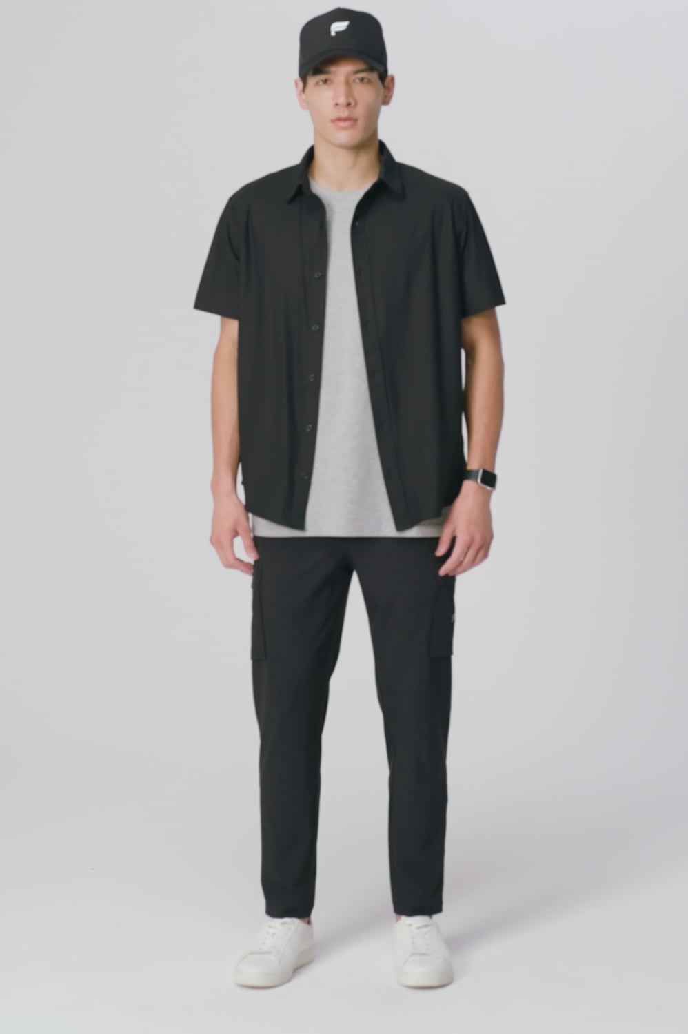 Fabletics The Don Short Sleeve Button Up