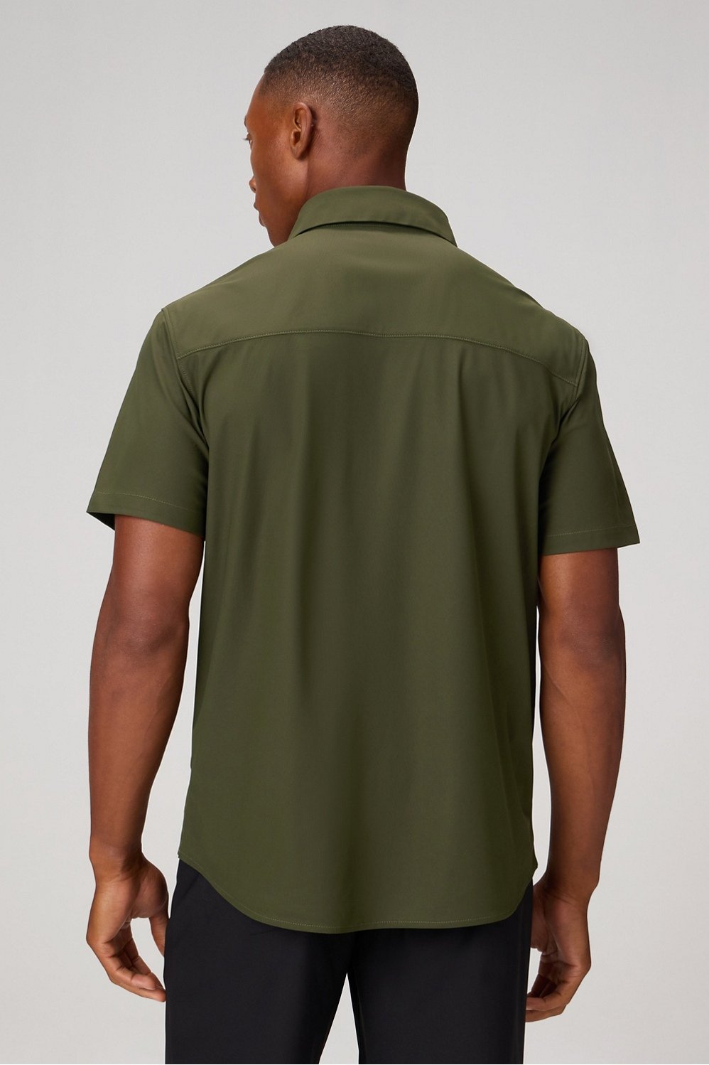 Fabletics The Don Short Sleeve Button Up