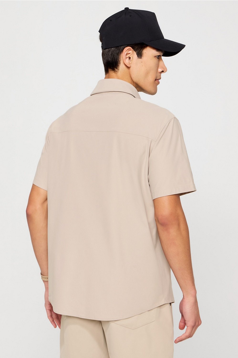 Fabletics The Don Short Sleeve Button Up