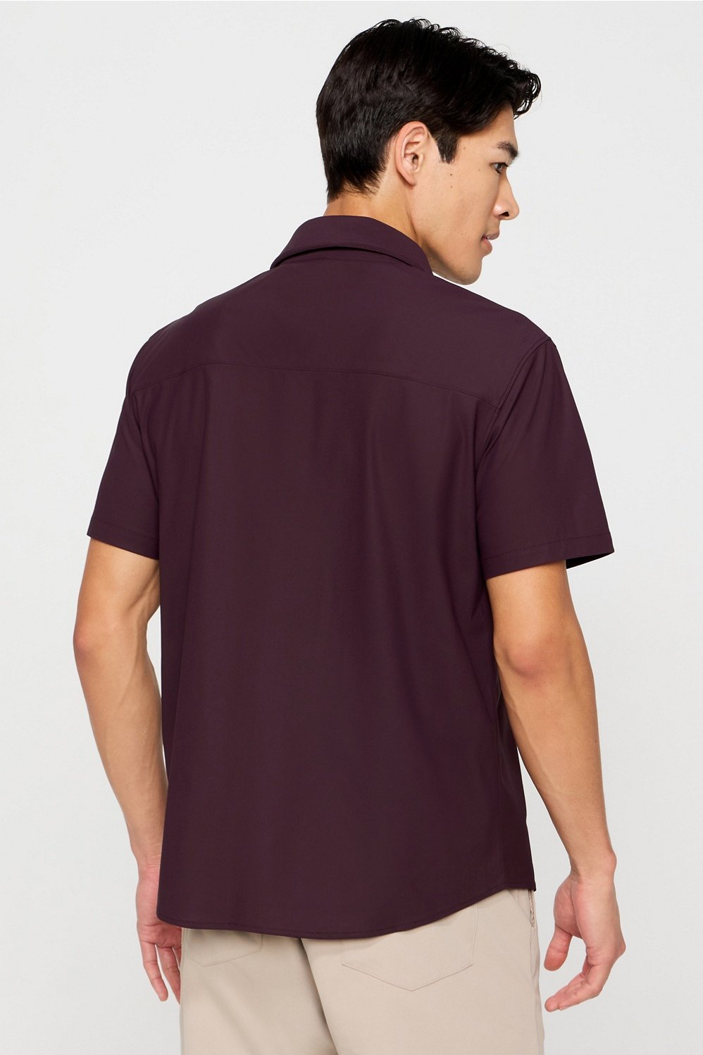 Fabletics The Don Short Sleeve Button Up