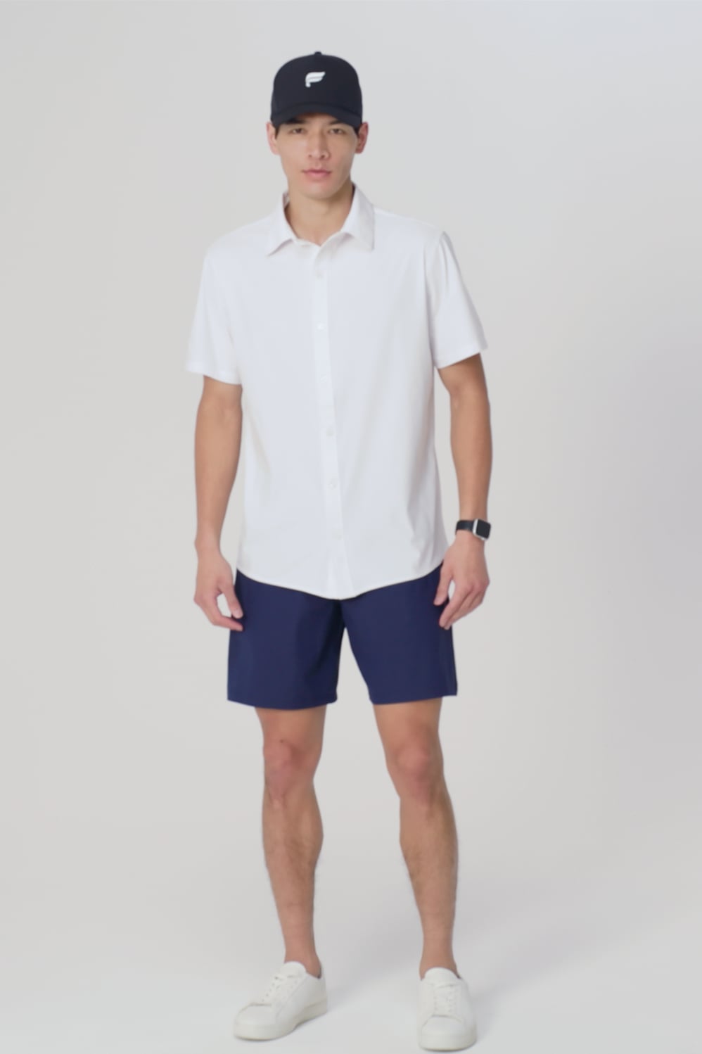 Fabletics The Don Short Sleeve Button Up