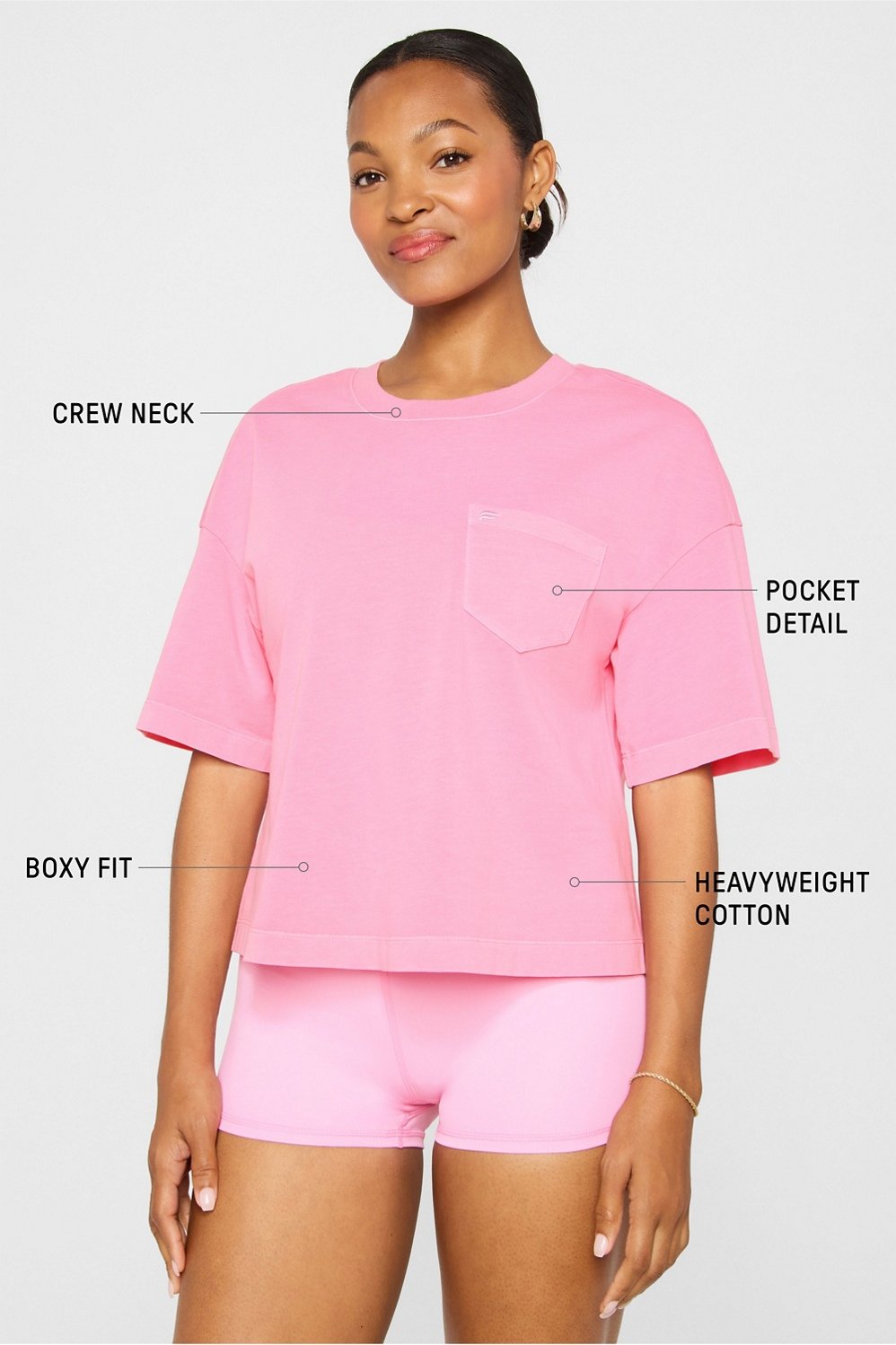 Fabletics Heavy Cotton Pocket Tee
