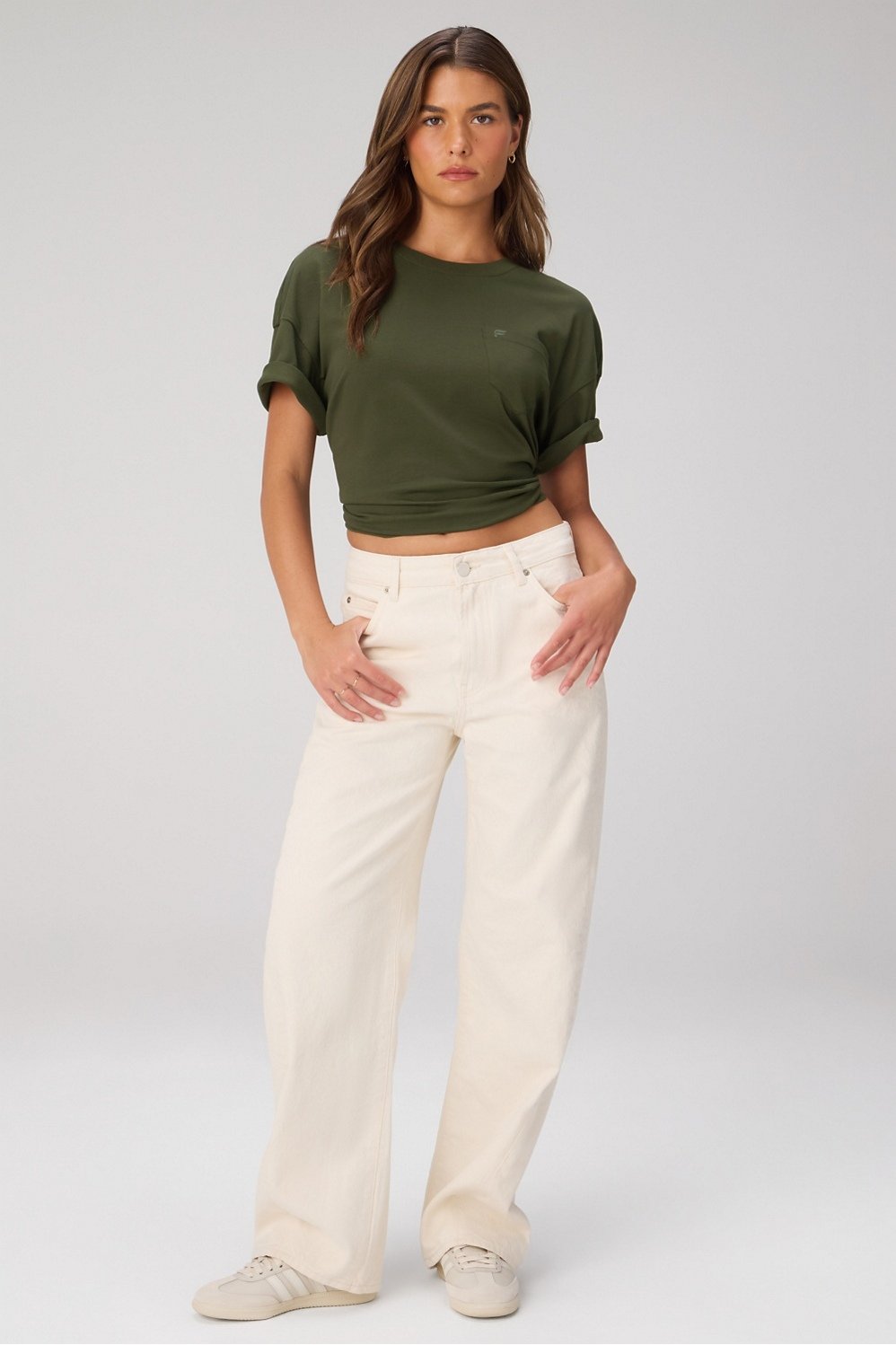 Fabletics Heavy Cotton Pocket Tee