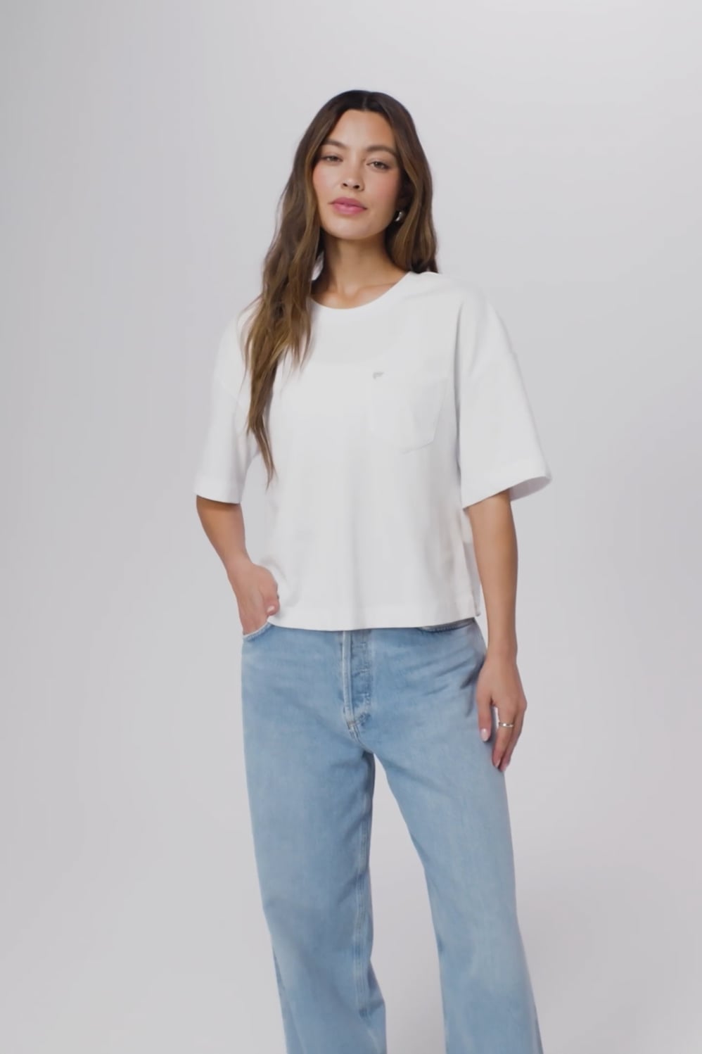 Fabletics Heavy Cotton Pocket Tee