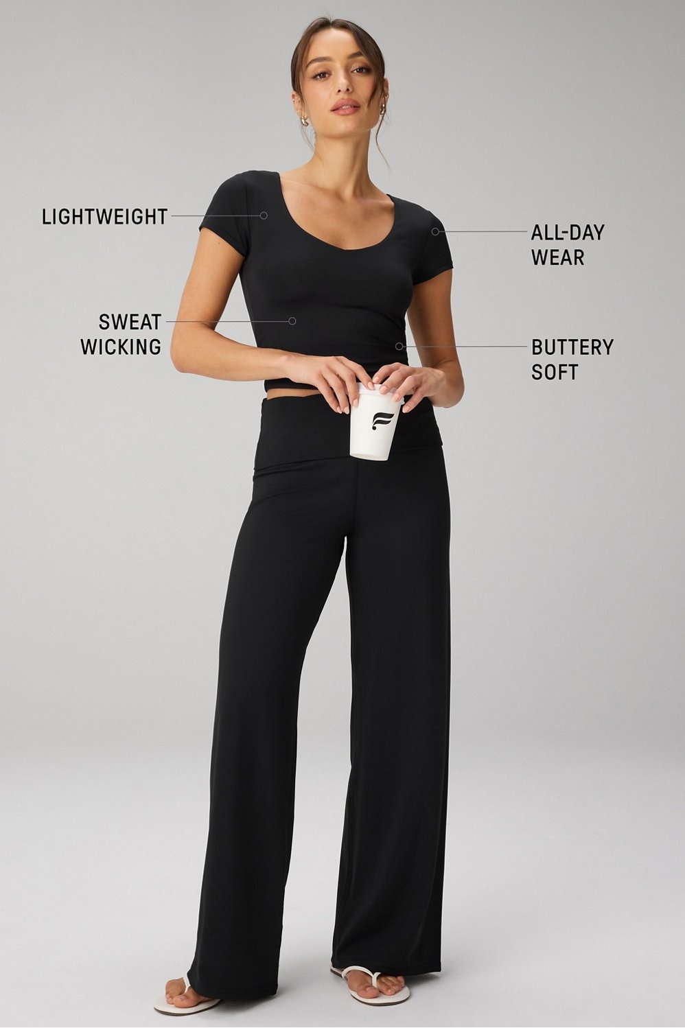 Fabletics AirLite Short-Sleeve Top