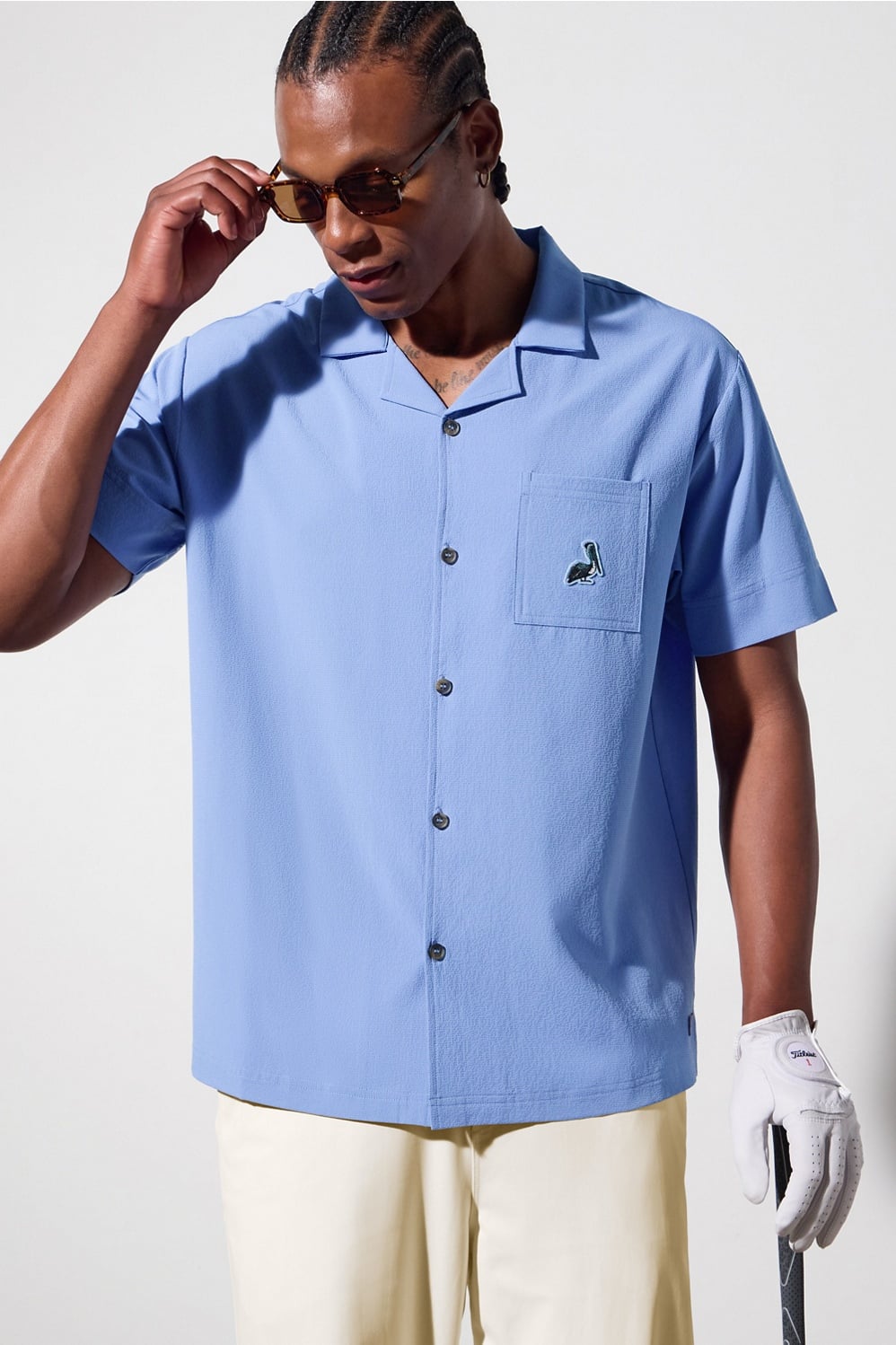 Fabletics The Cabana Button Up