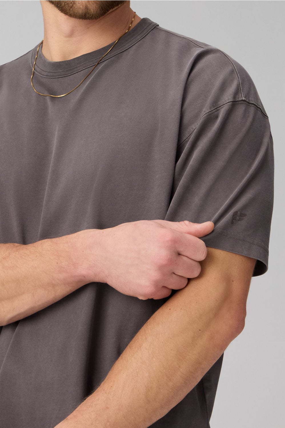 Fabletics The Effortless Oversized Tee (Cropped)