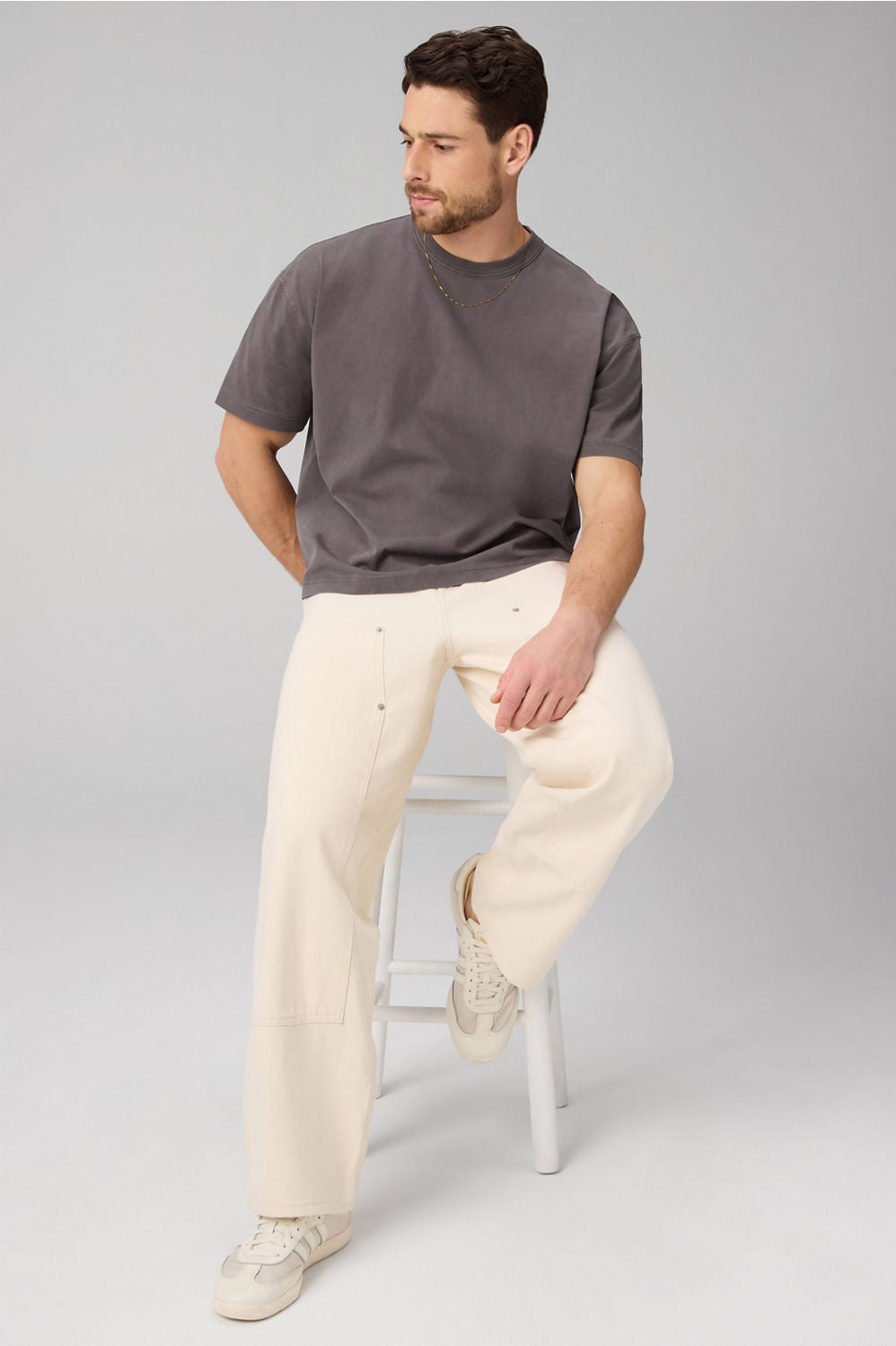 Fabletics The Effortless Oversized Tee (Cropped)