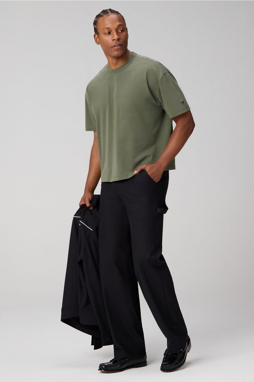 Fabletics The Effortless Oversized Tee (Cropped)