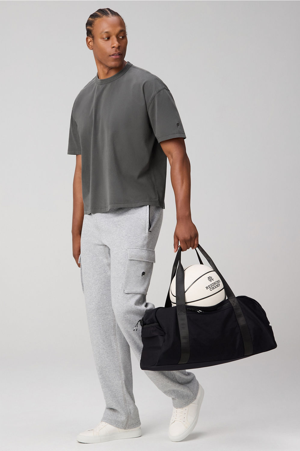 Fabletics The Effortless Oversized Tee (Cropped)