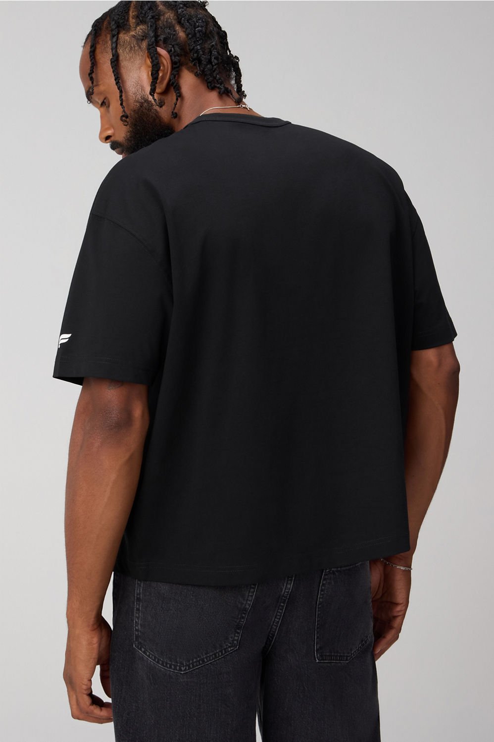 Fabletics The Effortless Oversized Tee (Cropped)