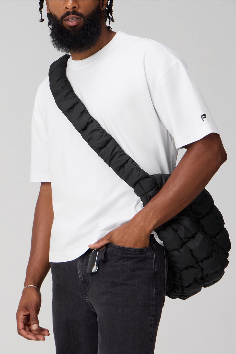 Fabletics The Effortless Oversized Tee (Cropped)