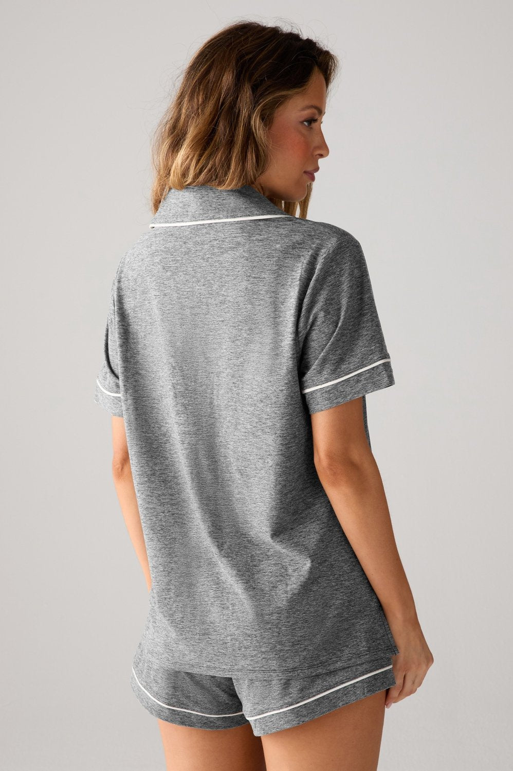 Fabletics Cloud Jersey Sleep Short Sleeve Top