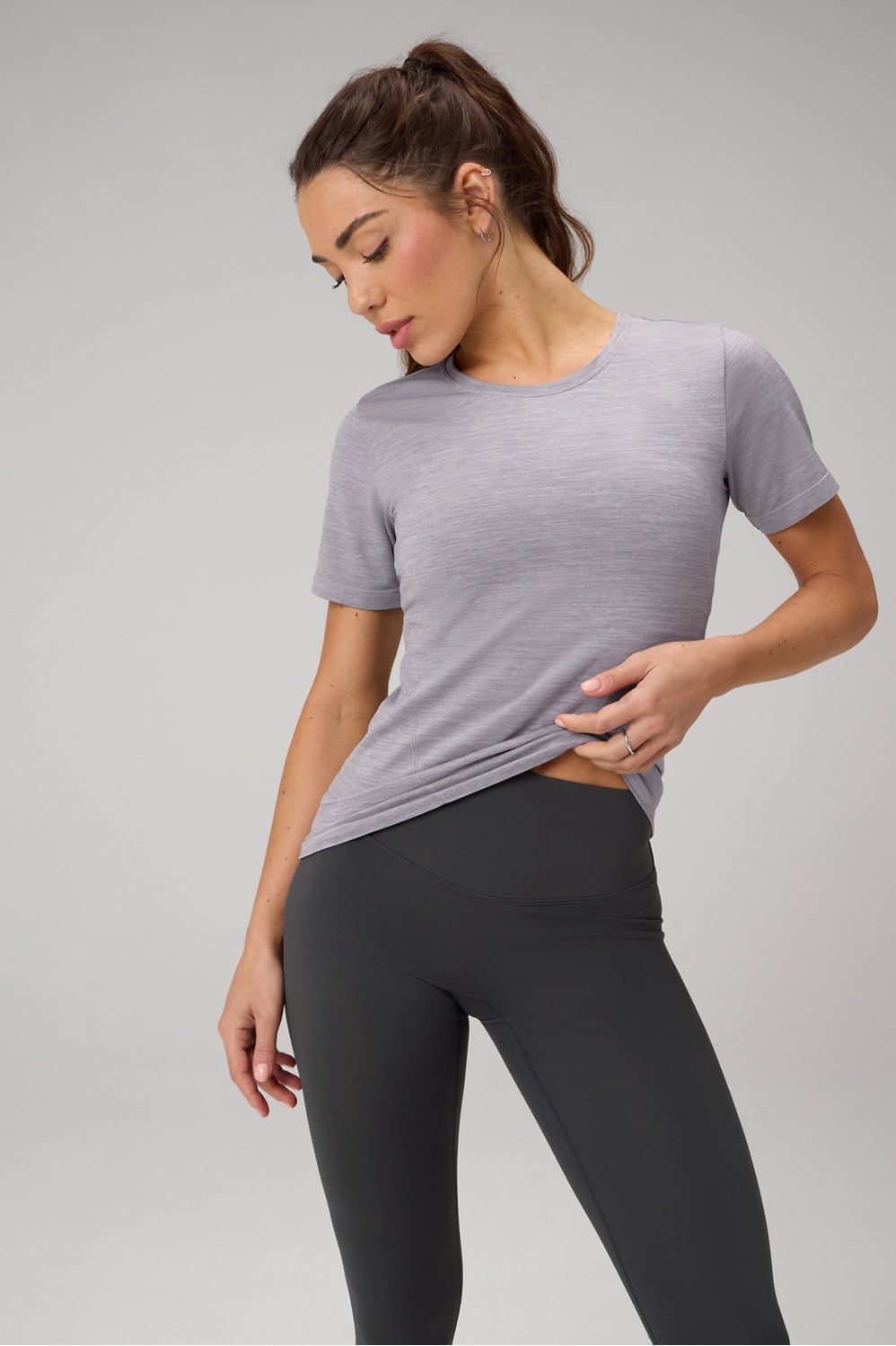 Fabletics Feather Tech+ Short-Sleeve Top