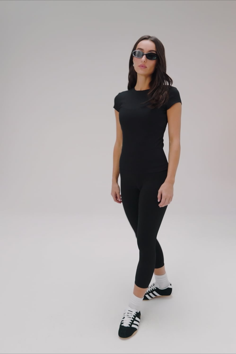 Fabletics Modal Rib Short-Sleeve Top