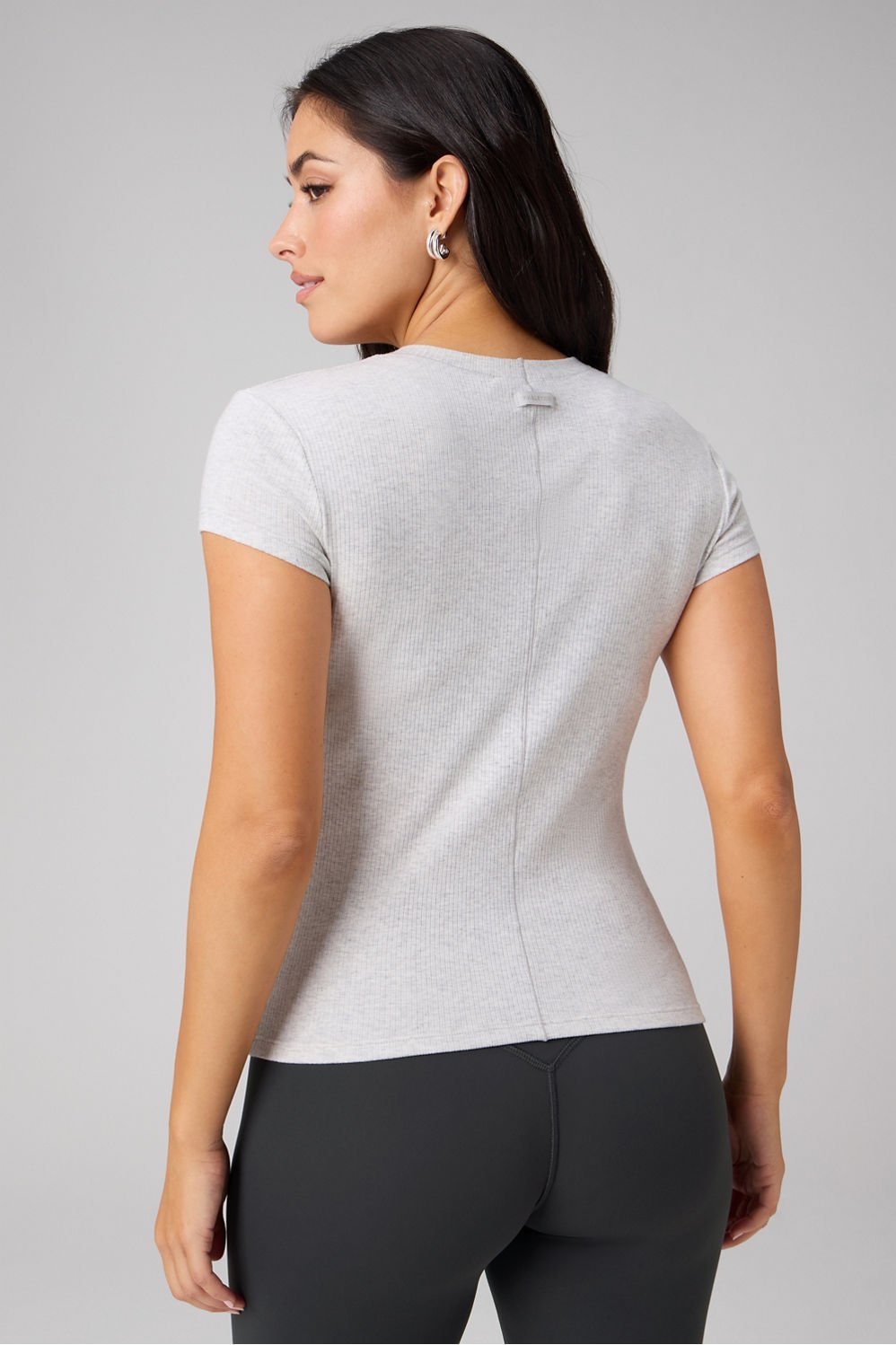 Fabletics Modal Rib Short-Sleeve Top