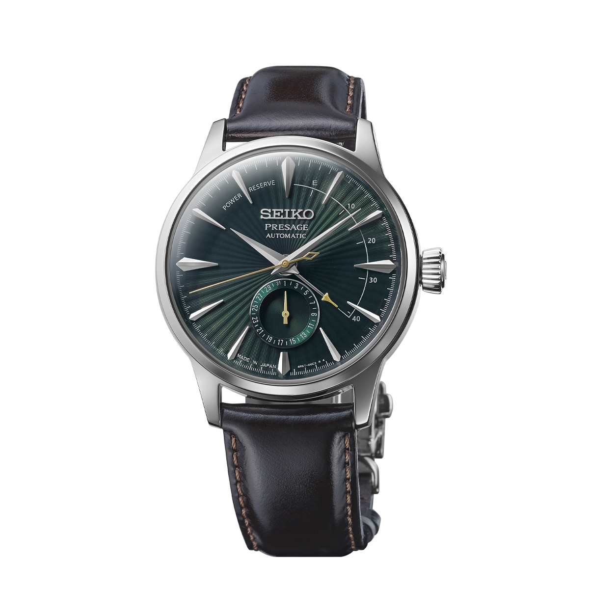 Seiko Presage Midnight Mockingbird Cocktail Time Power Indicator