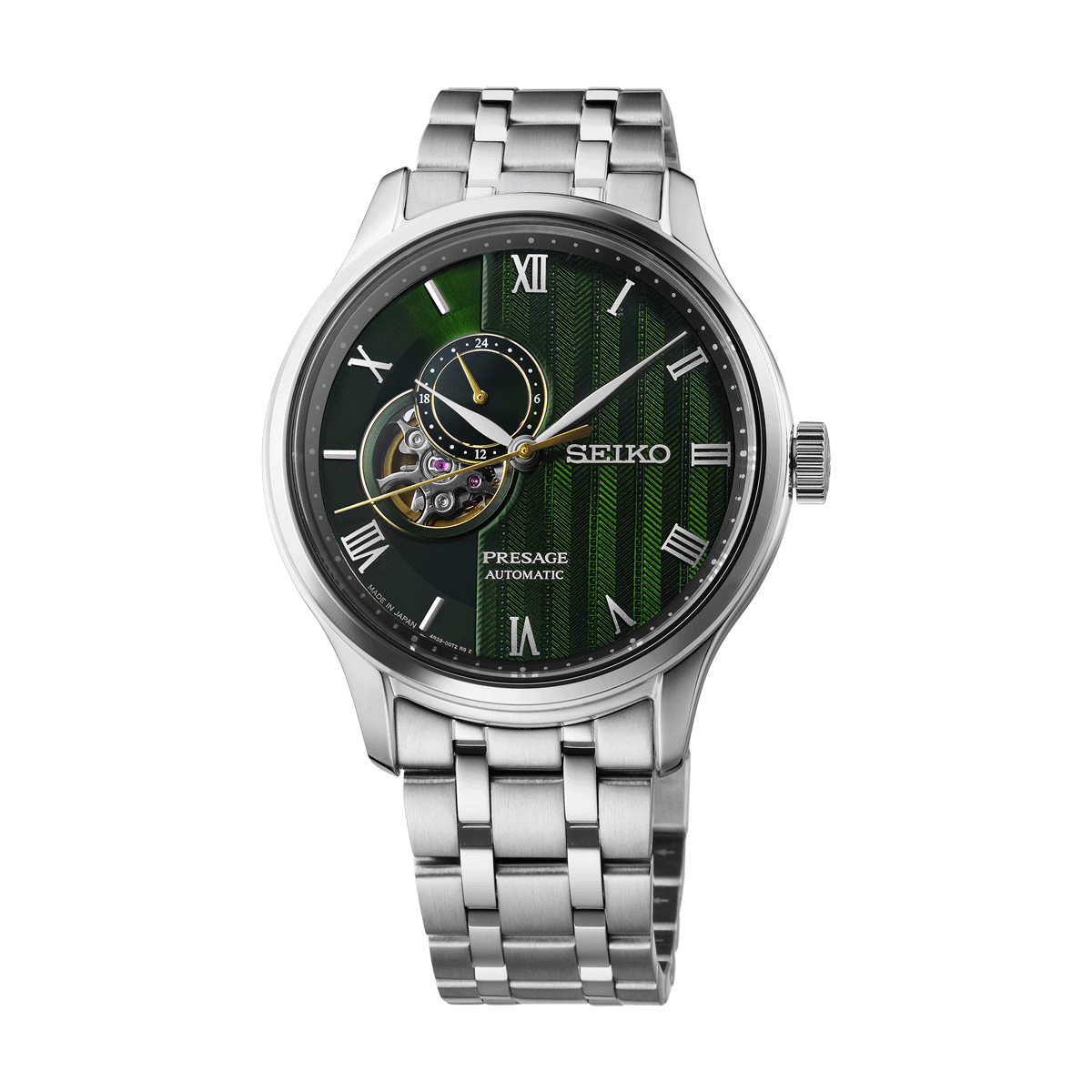Seiko Presage Japanese Zen Gardens In Fern Green - Green - SSA463J1
